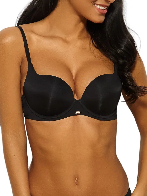 Special Savings Boost Sweetheart Plunge Bra - Black