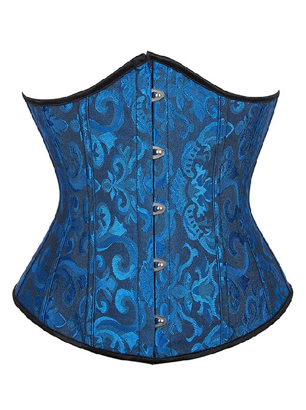 Price Break Victorian Plus Size Satin Underbust Corset Bustier Shapewear Outfit for Women Waist Trainer
