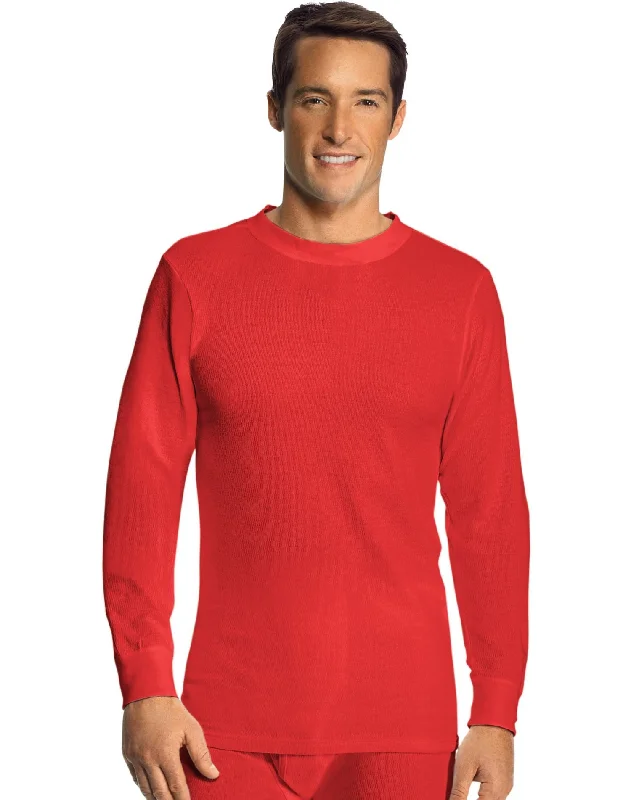 Act Fast Hanes Men's Thermal Crew Neck