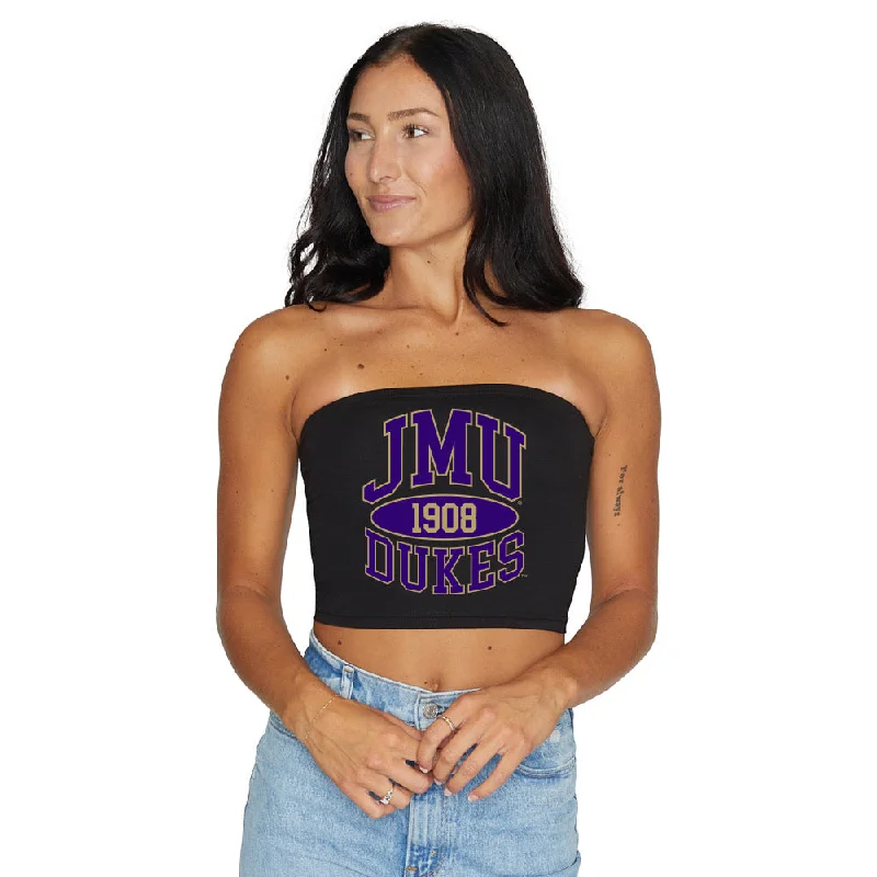 Weekend Offers That Please JMU 1908 Black Tube Top