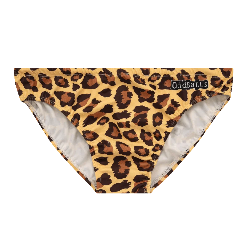 Price Rollback Leopard - Swimming Briefs