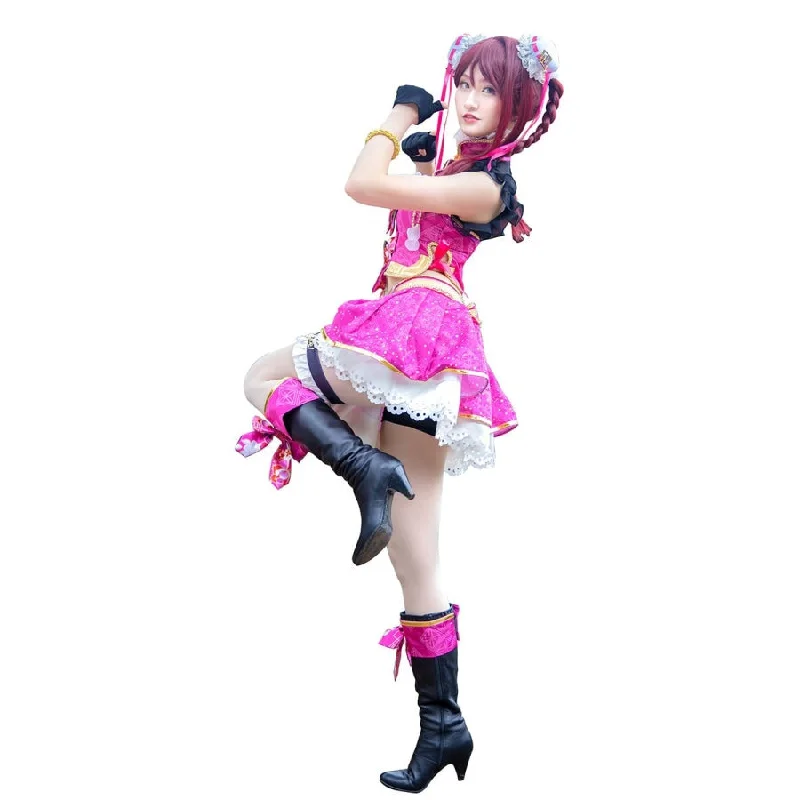 Major Deal LoveLive!Sunshine!! Aqours Sakurauchi Riko Cosplay Costume Cheongsam Awakening Ver. mp005223