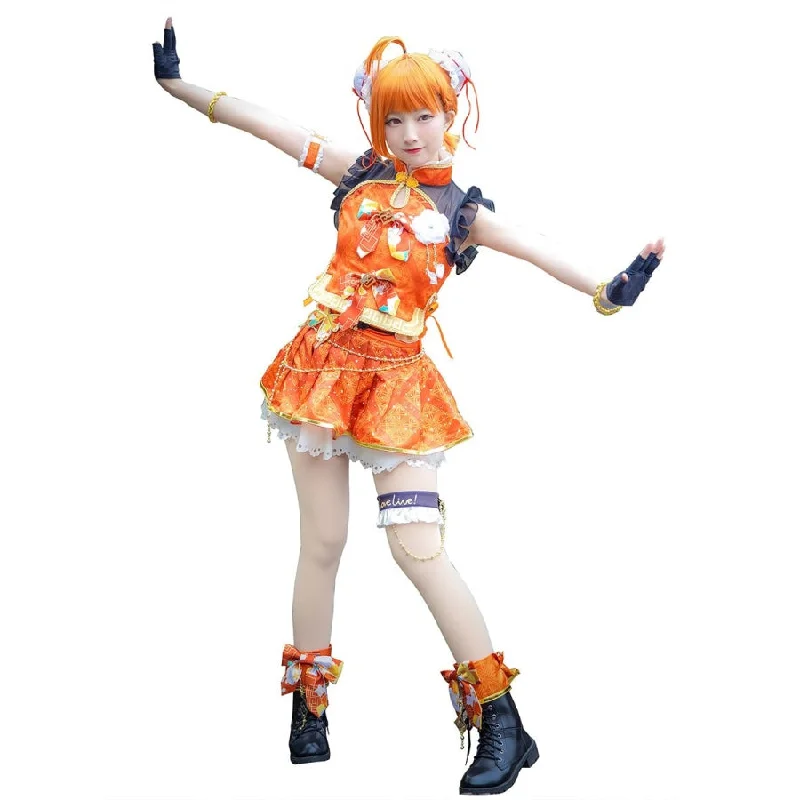 Limited Supply LoveLive!Sunshine!! Aqours Takami Chika Cosplay Costume Cheongsam Awakening Ver. mp005222