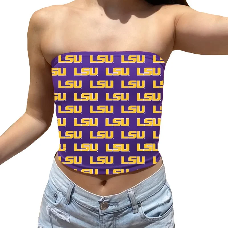 Weekend Bargains to Love LSU All Over Tube Top
