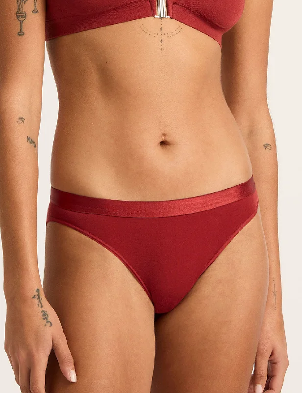 Deep Discounts LYOLYTE® Hipster Bikini - Ruby