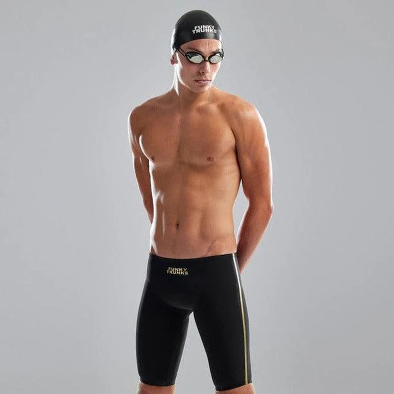 Daily Deals Funky Trunks Mens Apex Predator X Jammers | Still Black