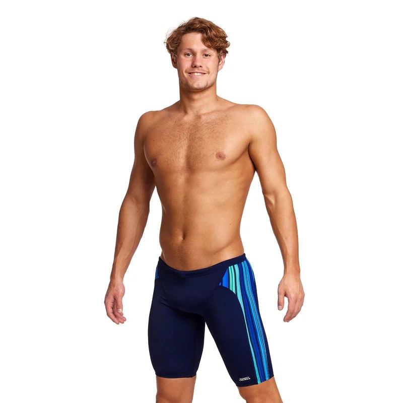 Savings Spectacular Funky Trunks Mens Training Jammers | Beam Bars