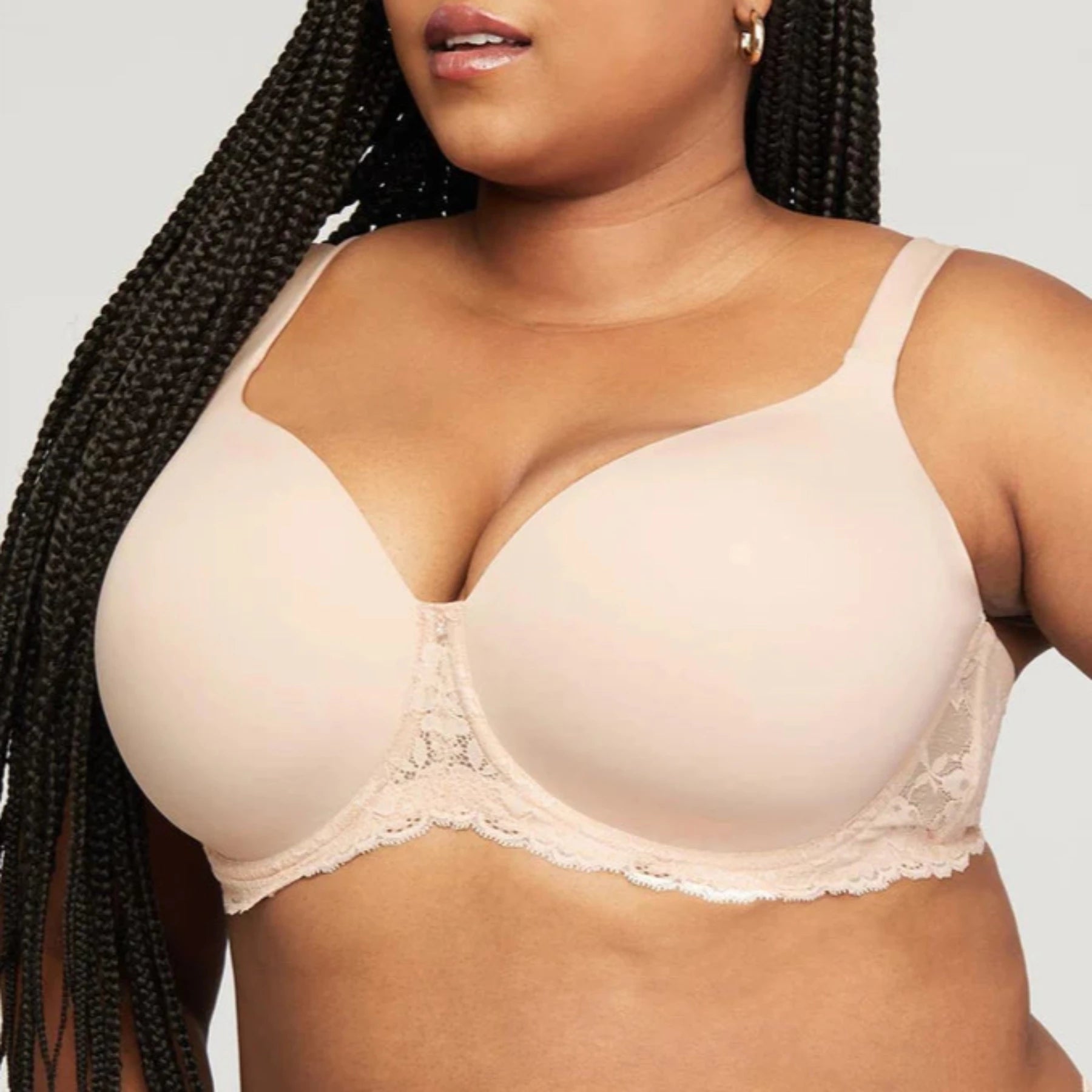 Can't Resist Pure Plus Full Cup T-Shirt Bra 9320 - Champagne
