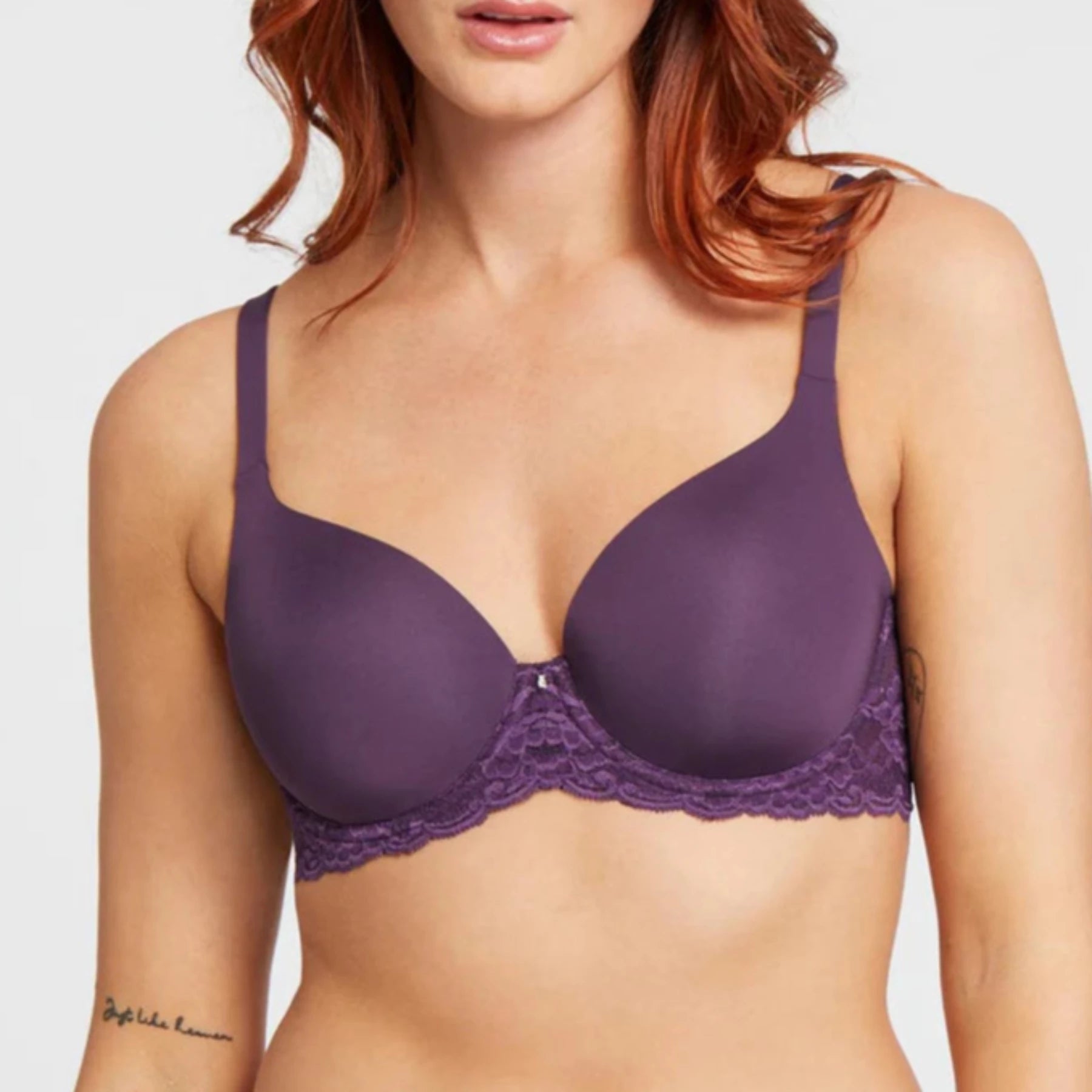 Markdowns Pure Plus Full Cup T-Shirt Bra 9320 - Pinot