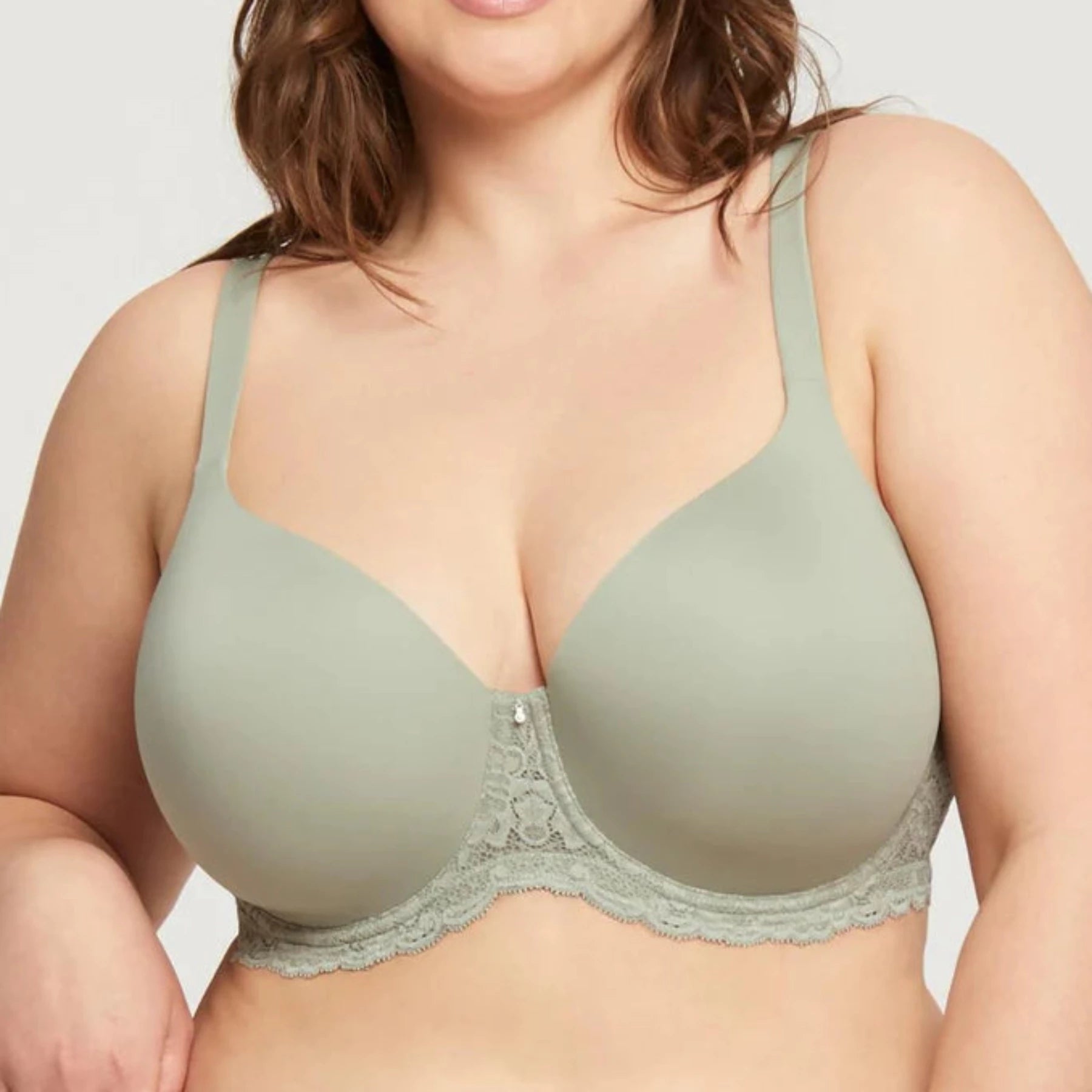 Price Meltdown Pure Plus Full Cup T-Shirt Bra 9320 - Sage