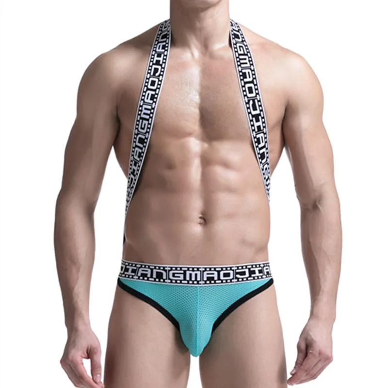 Crazy Savings Movie Strip Suspender Jockstrap