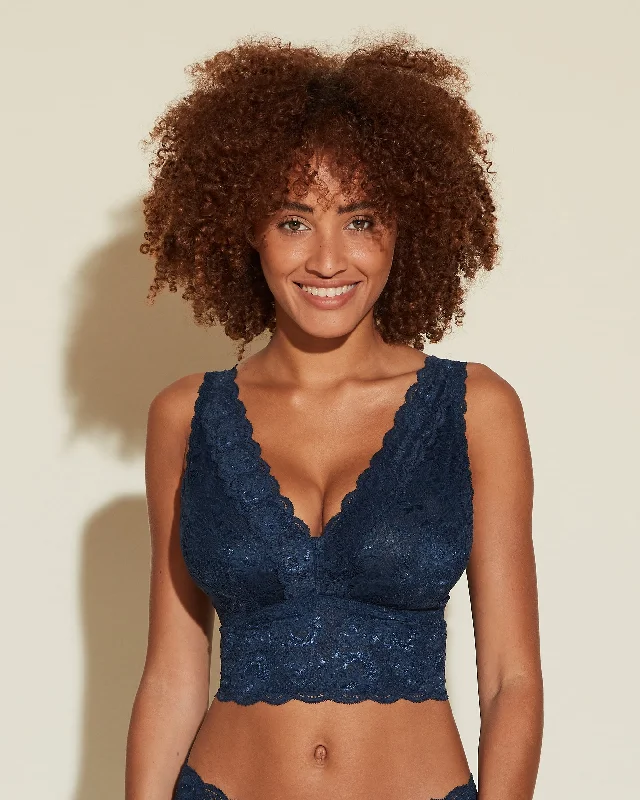 Super Sale Curvy Plungie Longline Bralette