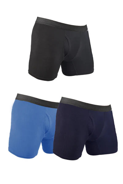 Weekend Savings Bonanza Sale: 3-Pack Bundle HYPRTECH™ BAMBOO Briefs With Fly Made in USA 451BCN
