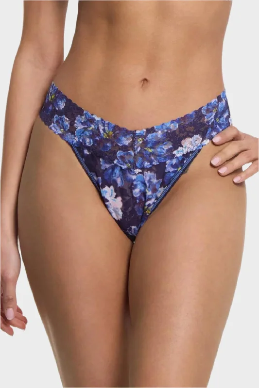 Stock Clearance Nightfall Purple Original Rise Thong
