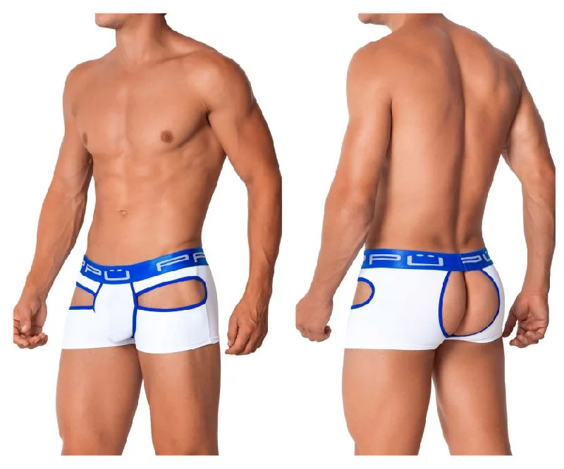 Take Action PPU 2104 Open Back Trunks Color White