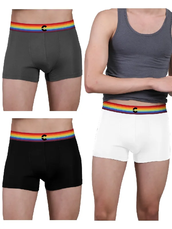 Pride White; Pride Grey; Pride Black