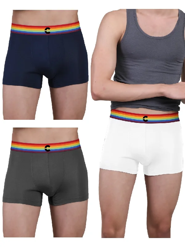 Pride White; Pride Blue; Pride Grey