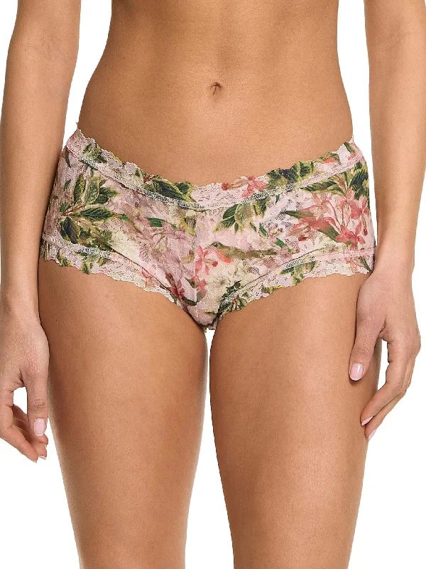 Special Offer Printed Signature Lace Boyshort French Garden