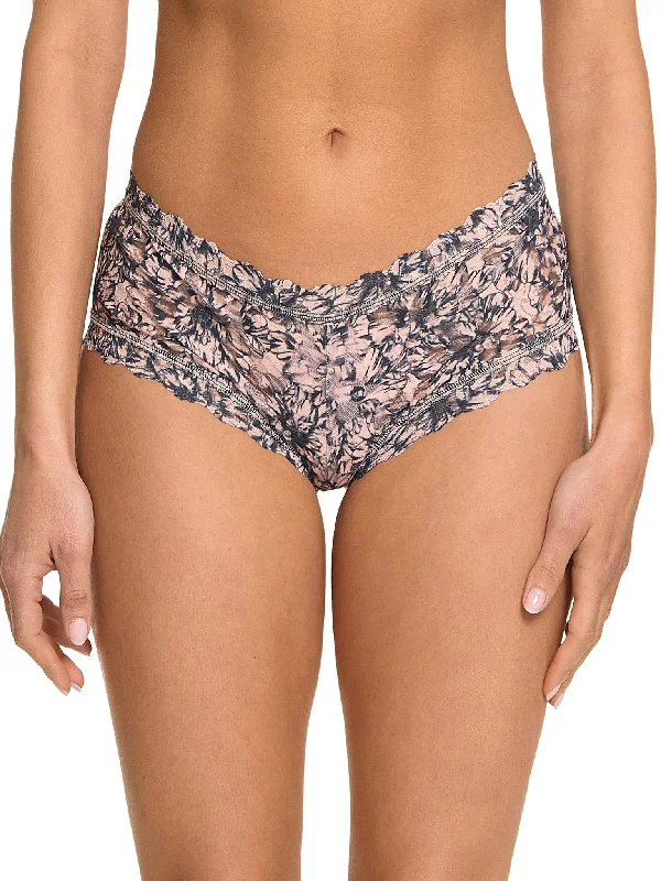 Midnight Sale Printed Signature Lace Boyshort Outline