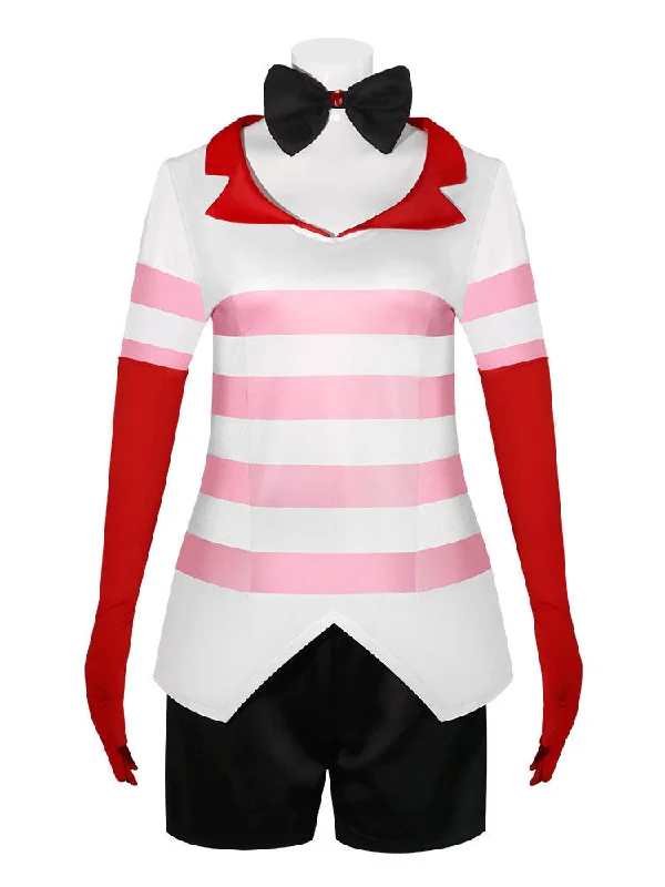 Weekend Deals You Can't Resist Rulercosplay Hazbin Hotel Angel Dust Uniform Suit Cosplay Costume With Accessories Weekend Deals You Can't Resist Rulercosplay Hazbin Hotel Angel Dust Uniform Suit Cosplay Costume With Accessories