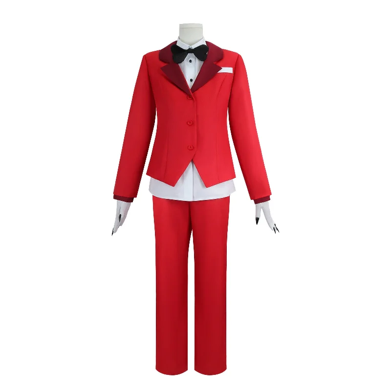 Time-Limited Offer Rulercosplay Hazbin Hotel Charlie Morningstar Uniform Suit Cosplay Costume With Accessories Time-Limited Offer Rulercosplay Hazbin Hotel Charlie Morningstar Uniform Suit Cosplay Costume With Accessories