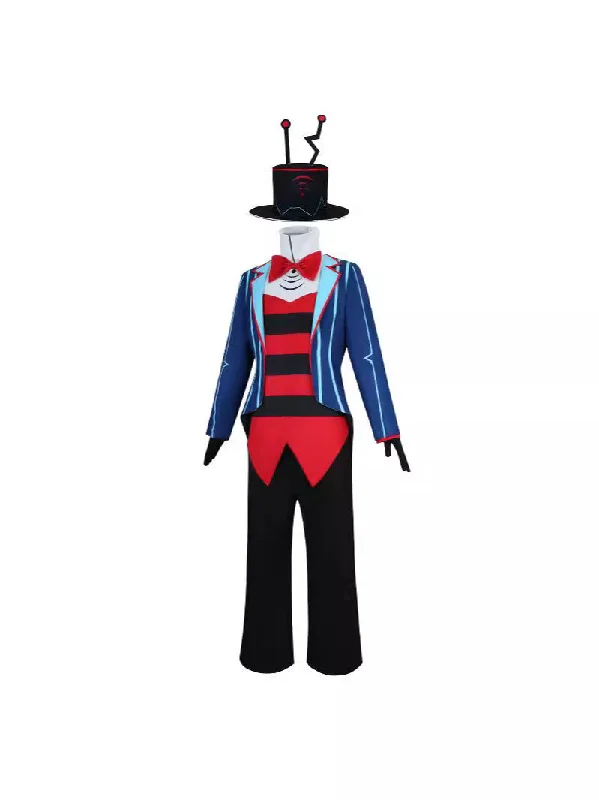 Weekend Wonders Await! Rulercosplay Hazbin Hotel Vox Uniform Suit Cosplay Costume With Accessories Weekend Wonders Await! Rulercosplay Hazbin Hotel Vox Uniform Suit Cosplay Costume With Accessories