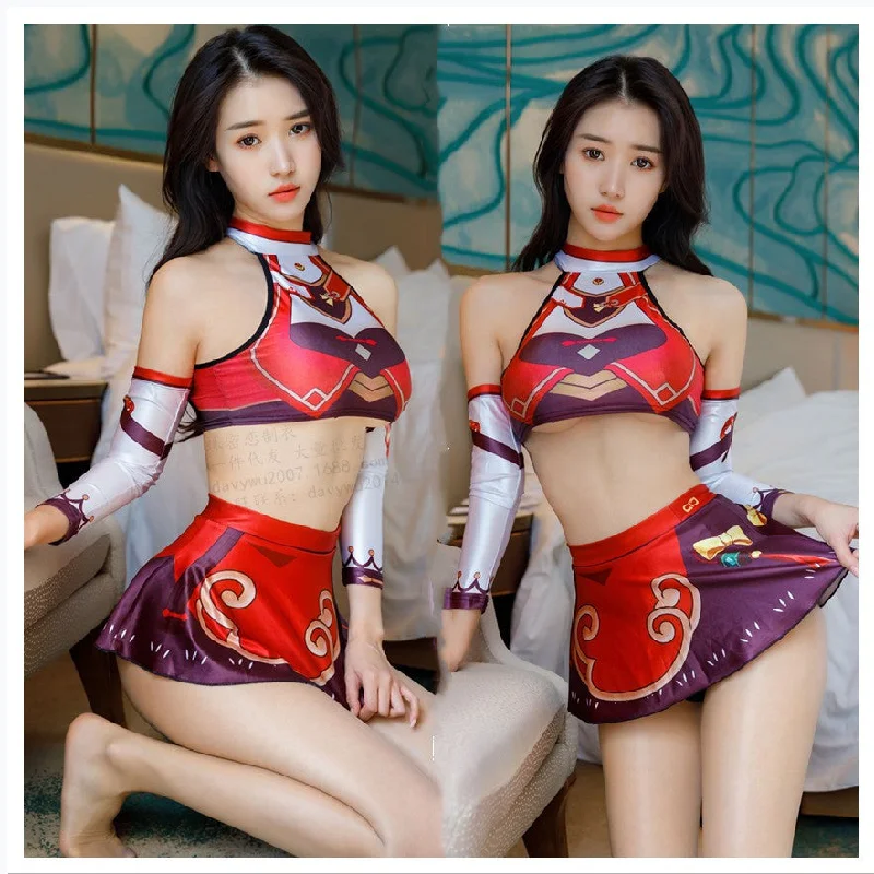 Weekend Discounts to Savor Rulercosplay Two Piece Swimsuit High Waisted Swimsuit Sexy Cosplay Costume Weekend Discounts to Savor Rulercosplay Two Piece Swimsuit High Waisted Swimsuit Sexy Cosplay Costume