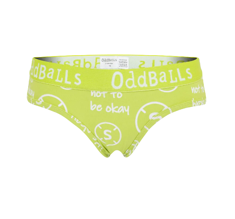 Can't Miss Samaritans - Green - Ladies Briefs