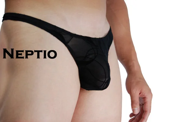 Final Offer Sheer Black Eclipse Bikini Brief - BLOWOUT SALE!
