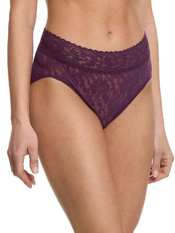 Midnight Madness Signature Lace French Brief Stone Fruit Purple
