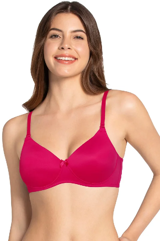Lowest Price Smooth Charm Padded Non-Wired T-Shirt Bra - Jazzy