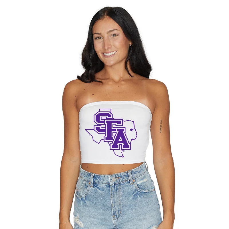 Bonus Savings Stephen F. Austin SFA White Tube Top