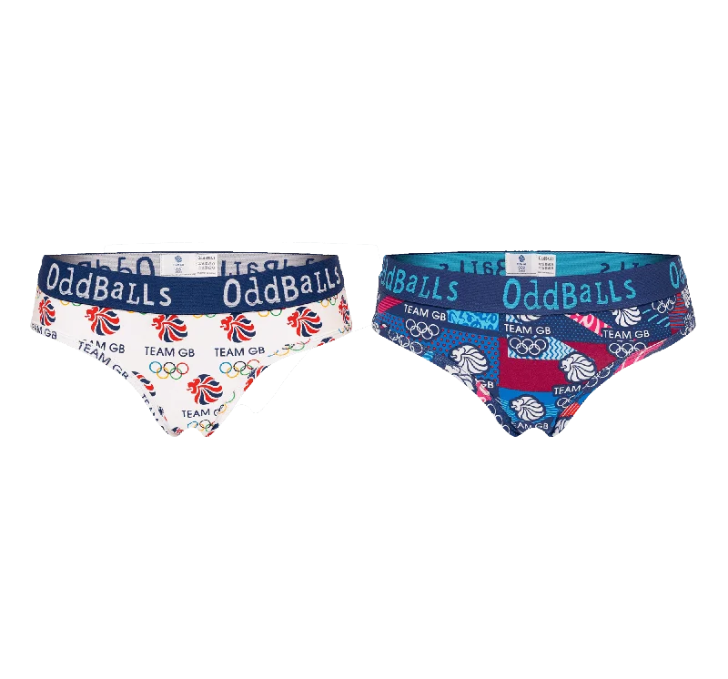 Huge Discounts Team GB Bundle - Ladies Briefs 2 Pack Bundle