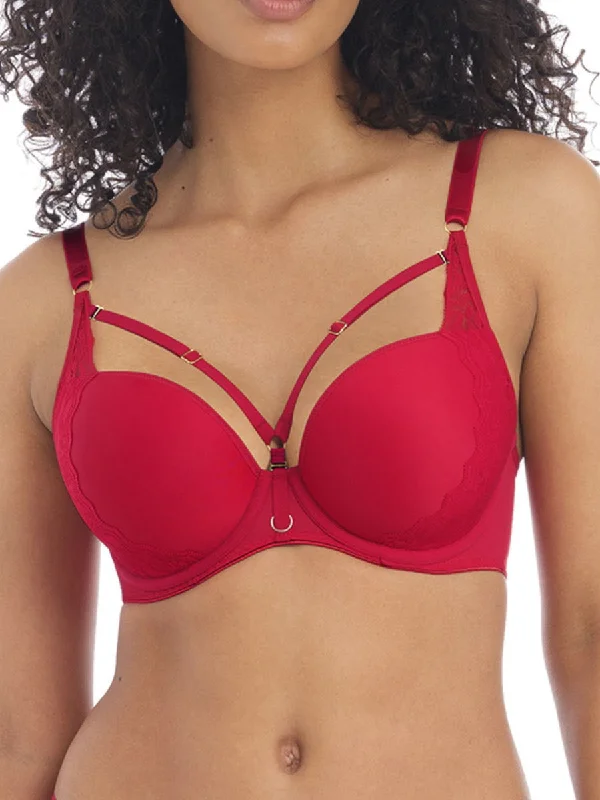 Bargain Alert Temptress T-Shirt Bra - Cherry