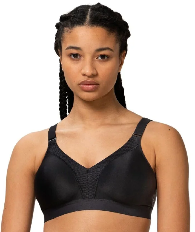 Weekend Deal Triumph Triaction Wellness Wire-free Sports Bra - Black
