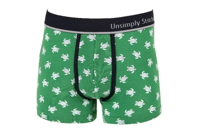 Warehouse Sale Turtle Print Boxer Trunk Underwear