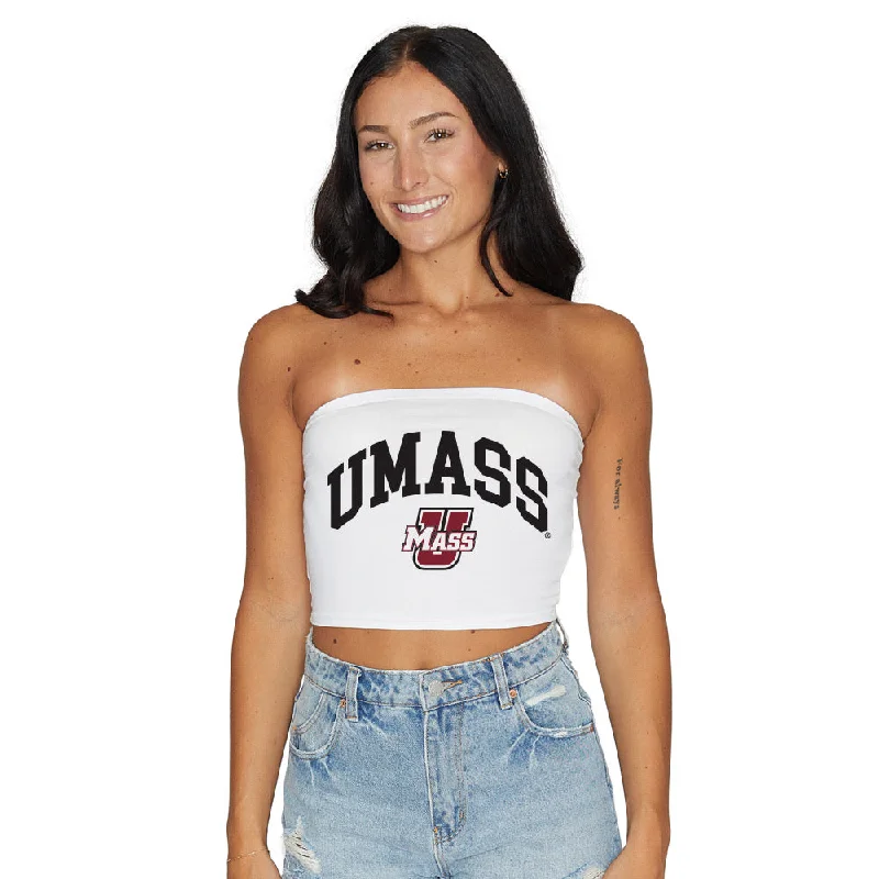 Major Savings UMass White Tube Top