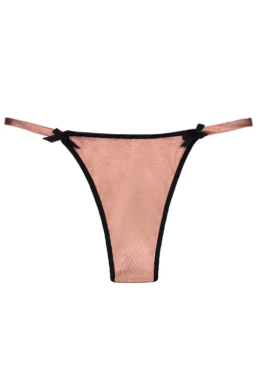Daily Special Valessa Gloss pink thongs