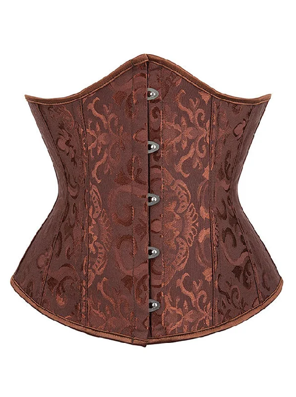Closeout Women Victorian Plus Size Brocade Bustier Underbust Corset Shapewear Outfit Closeout Women Victorian Plus Size Brocade Bustier Underbust Corset Shapewear Outfit