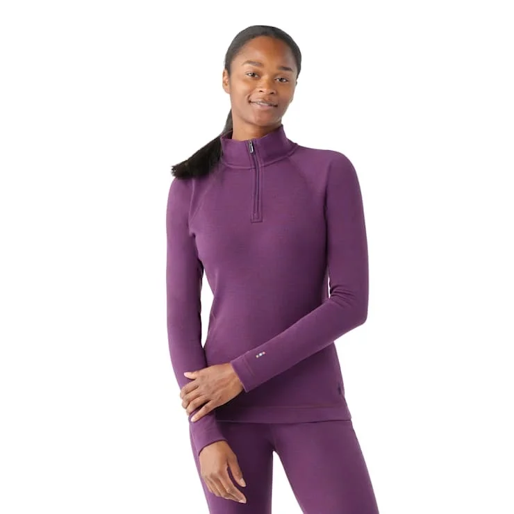 Weekend Deals That Please Women's Classic Thermal Merino Base Layer 1/4 Zip