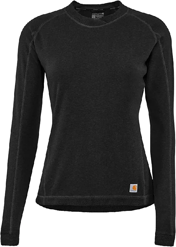 Weekend Offers That Impress Women's Force Heavyweight Synthetic Wool-Blend Fleece Base Layer Crewneck Top