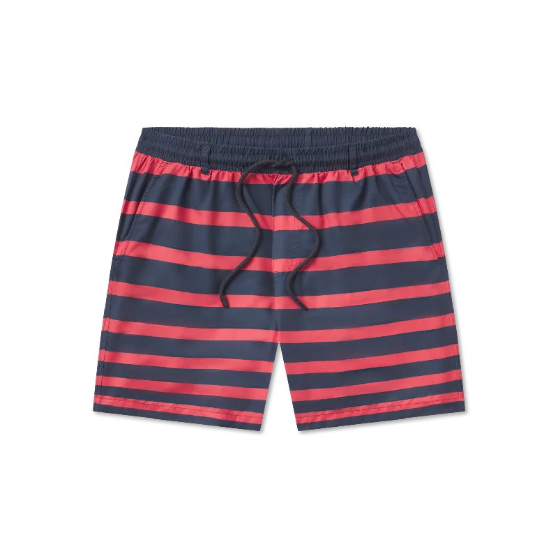 Overstock Youth Harbor Swim Trunk - Stripe Fade