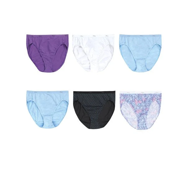Year-End Clearance 6-Pack Women's Hi-Cut Underwear PP43WB