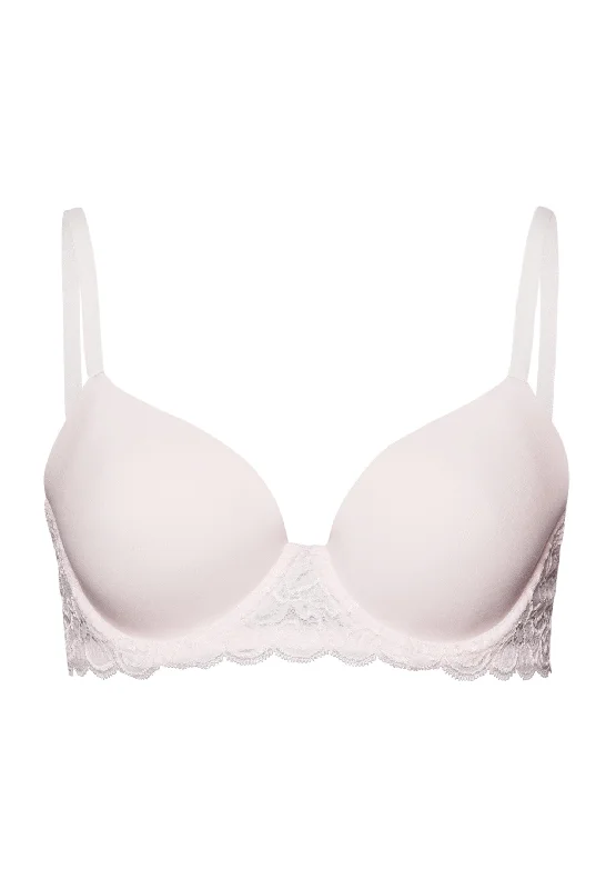 Take Advantage Luxury Moments Lace T-Shirt Bra | Honeydew 71503-1347