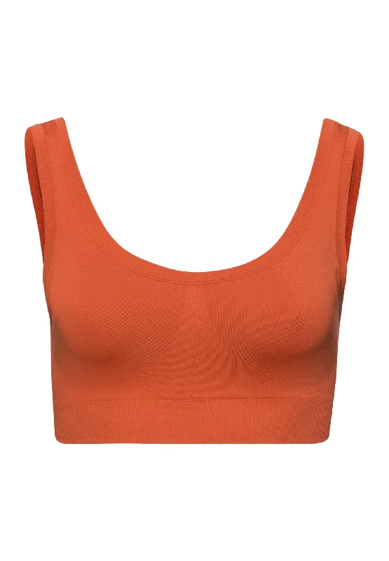 Limited Time Discount Touch Feeling Crop Top Padded | Ripe Apple 71806-2293