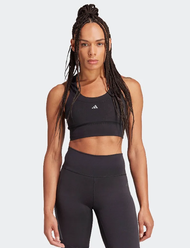 Shop the Weekend Away Run Pocket Medium-Support Bra - Black