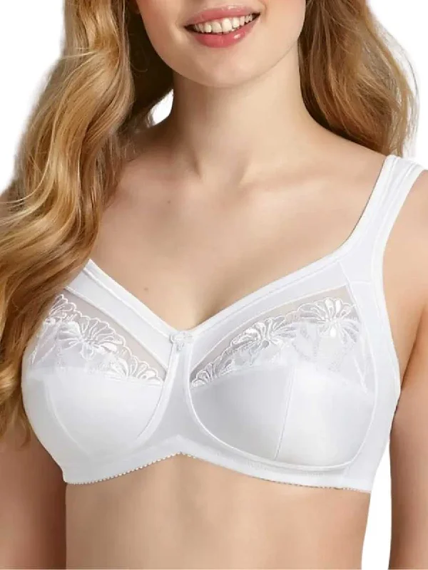 Incredible Offers Safina Support Bra - White