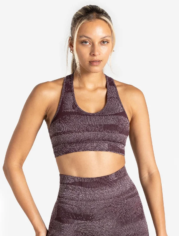 Deal Alert Boost Seamless Sports Bra - Cherry