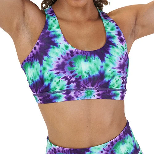 Limited Quantity Butterfly Back Bra | Radiant Tie Dye