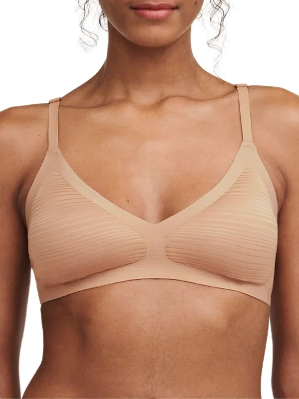 Best Seller SoftStretch Stripes Padded Bralette - Sirocco
